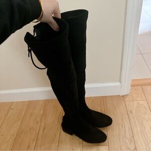 Stuart Weitzman style long black boots